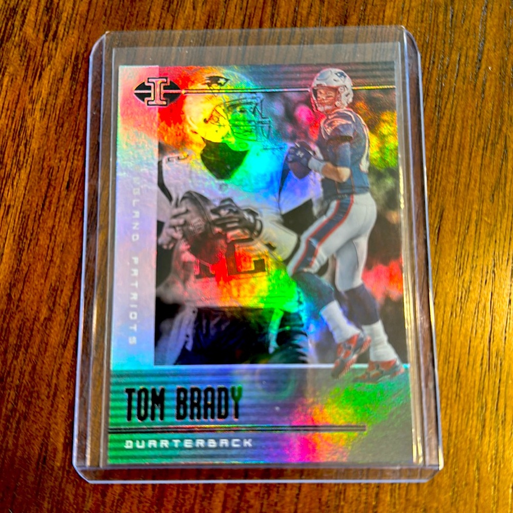 Tom Brady 2019 Panini Illusions #65 Silver Holo Refractor Retail Patriots
